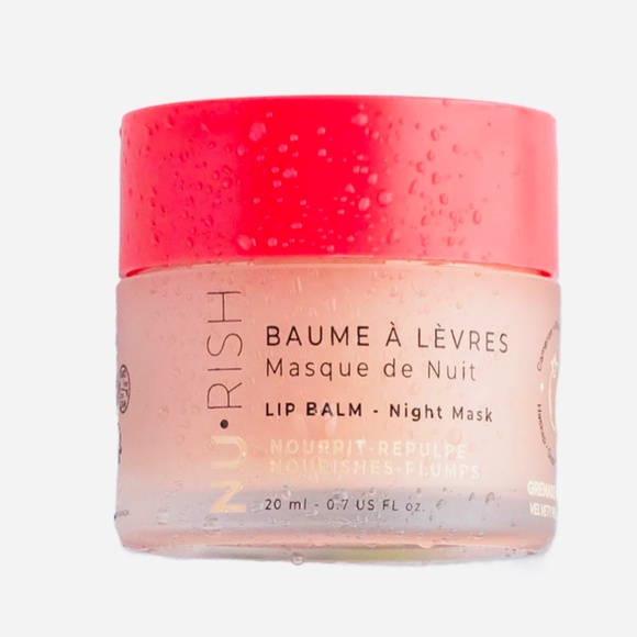 Other - NuRish VELVETY POMEGRANATE LIP BALM / NIGHT MASK